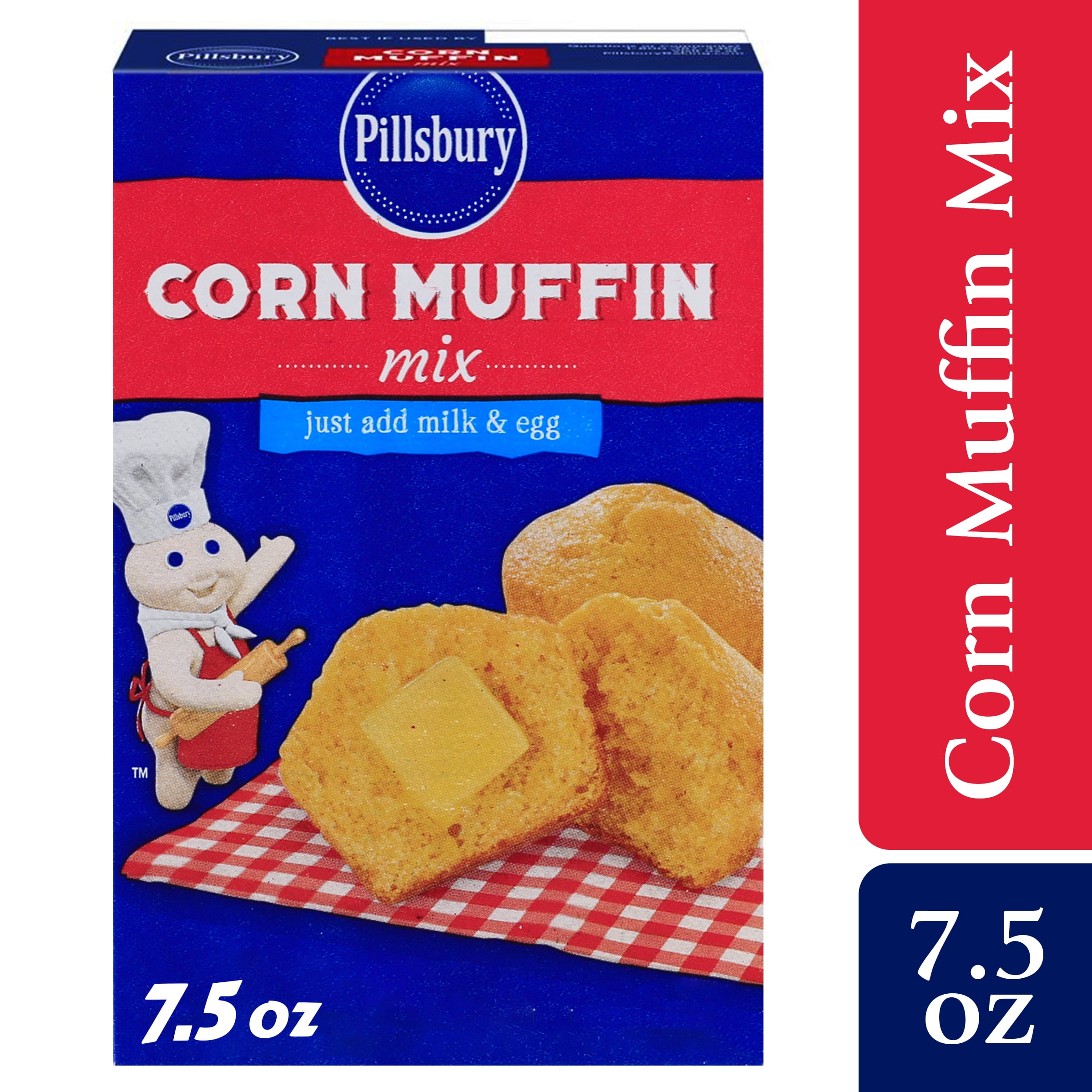 Pillsbury Corn Muffin Mix, 7.5 Oz Box