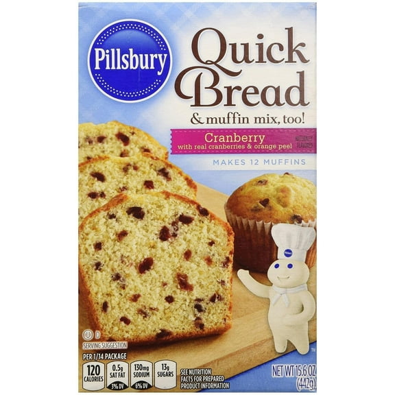 Pillsbury Cranberry Quick Bread GGA1 Mix - 15.6 oz