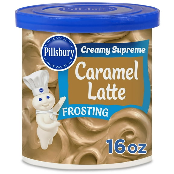 Pillsbury Creamy Supreme Caramel Latte Frosting, 16 oz Tub