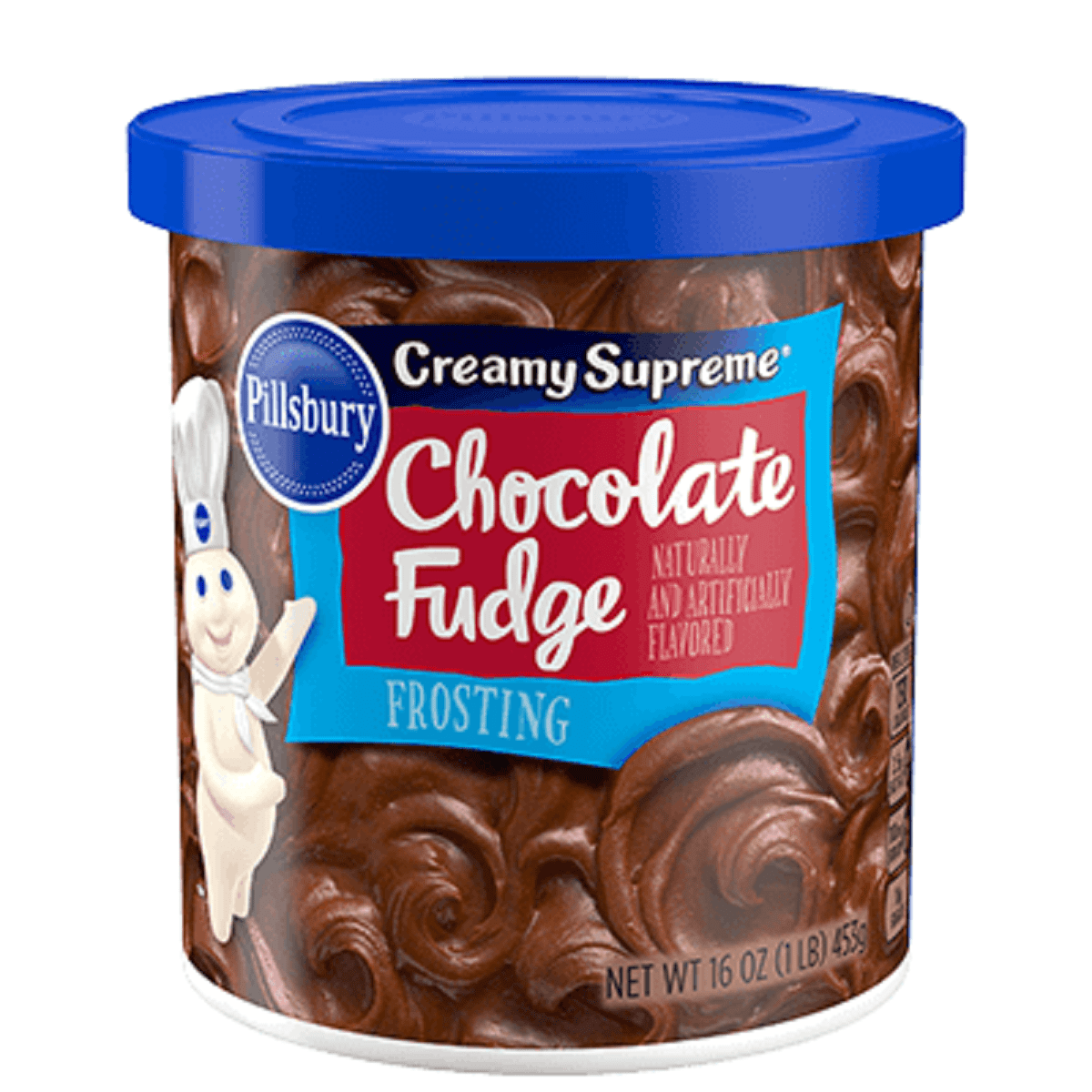 Pillsbury Creamy Supreme Chocolate Fudge Flavored Frosting 16 Oz Tub