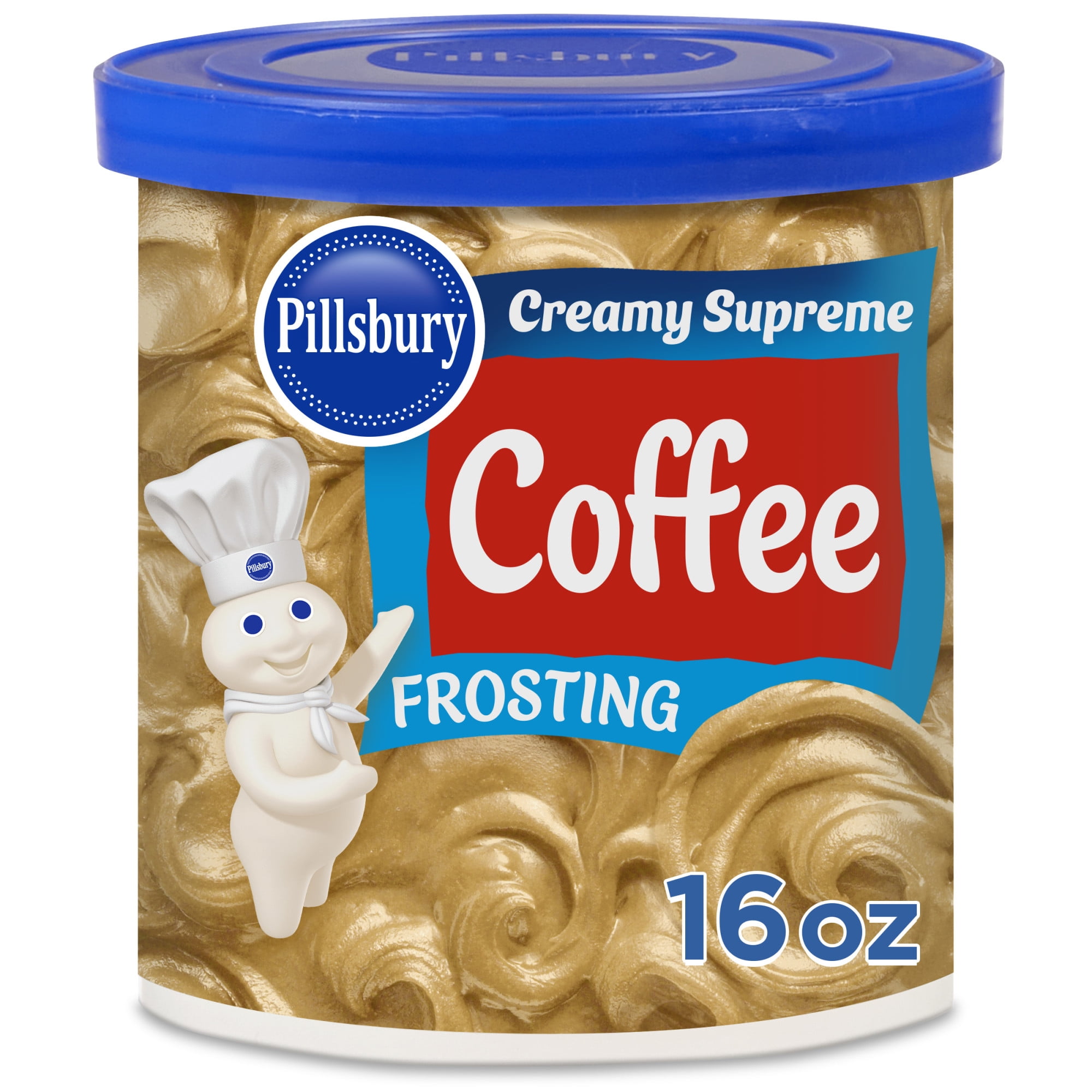 Pillsbury Creamy Supreme Coffee Frosting, 16 oz Tub