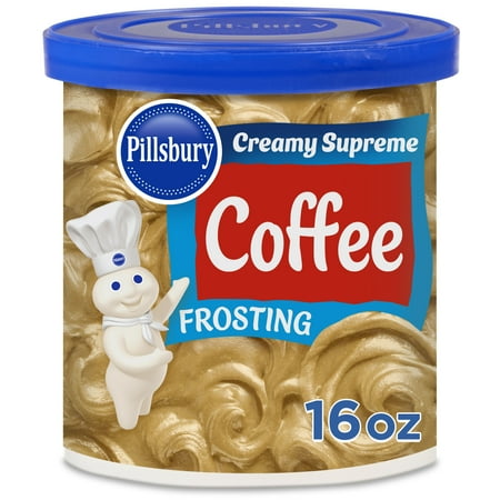 Pillsbury Creamy Supreme Coffee Frosting, 16 oz Tub