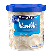 Pillsbury Creamy Supreme Frosting, Vanilla, 16 Oz