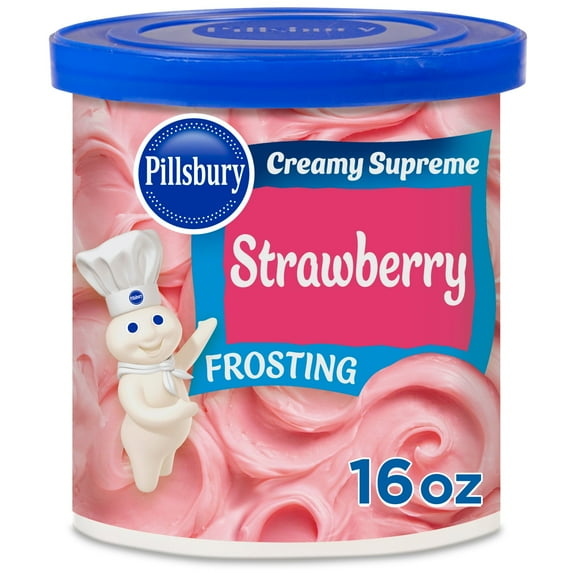 Pack Of 2 Pillsbury Creamy Supreme Strawberry Frosting - 16 oz (Packaging May Vary)