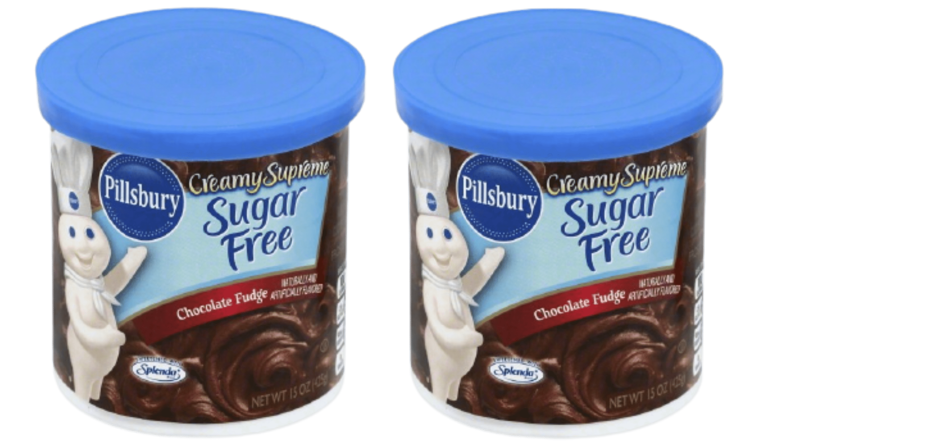 Pillsbury Creamy Supreme Sugar Free Chocolate Fudge Frosting, Sweetened