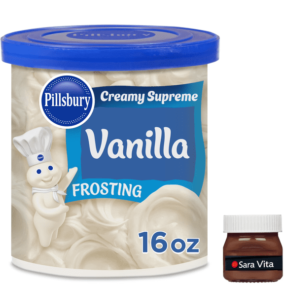 Pillsbury Creamy Supreme Vanilla Frosting, 16 oz Tub