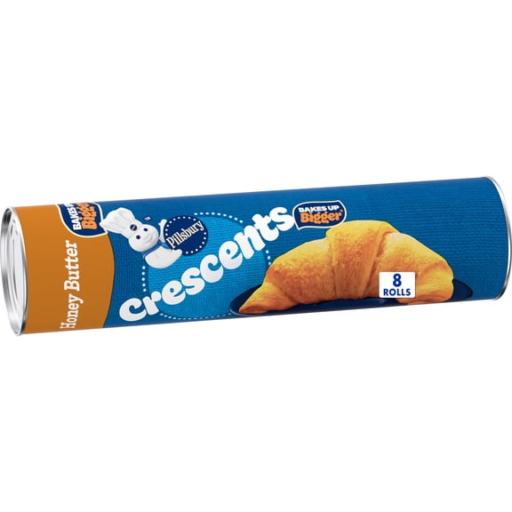 Pillsbury Honey Butter Crescent Roll Dough, 8 Crescent Rolls, 8 oz