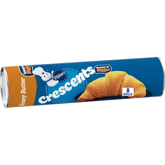 Pillsbury Honey Butter Crescent Rolls, Dough, 8 Rolls, 8 oz