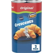 Pillsbury Original Crescent Rolls, Refrigerated Dough, Value 2 Pack, 16 Rolls, 16 oz