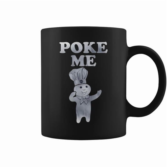 Pillsbury Doughboy Poke Me Costume Coffee Mugs