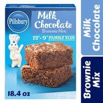 Pillsbury Family Size Milk Chocolate Brownie Mix (Pack of 18)