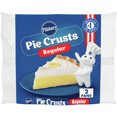 Pillsbury Frozen Pie Crust, Regular, Two 9Inch Pie Crusts & Pans, 2 ct