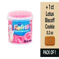 thumbnail image 1 of Pillsbury Funfetti Confetti Vanilla Frosting - Hot Pink 15.6 oz - Pack of 1 & Lotus Biscoff Cookie - 0.2 Oz - 1 ct, 1 of 5