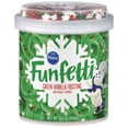 thumbnail image 1 of Pillsbury Funfetti Holiday Green Vanilla Frosting, 15.6 oz Tub, 1 of 9