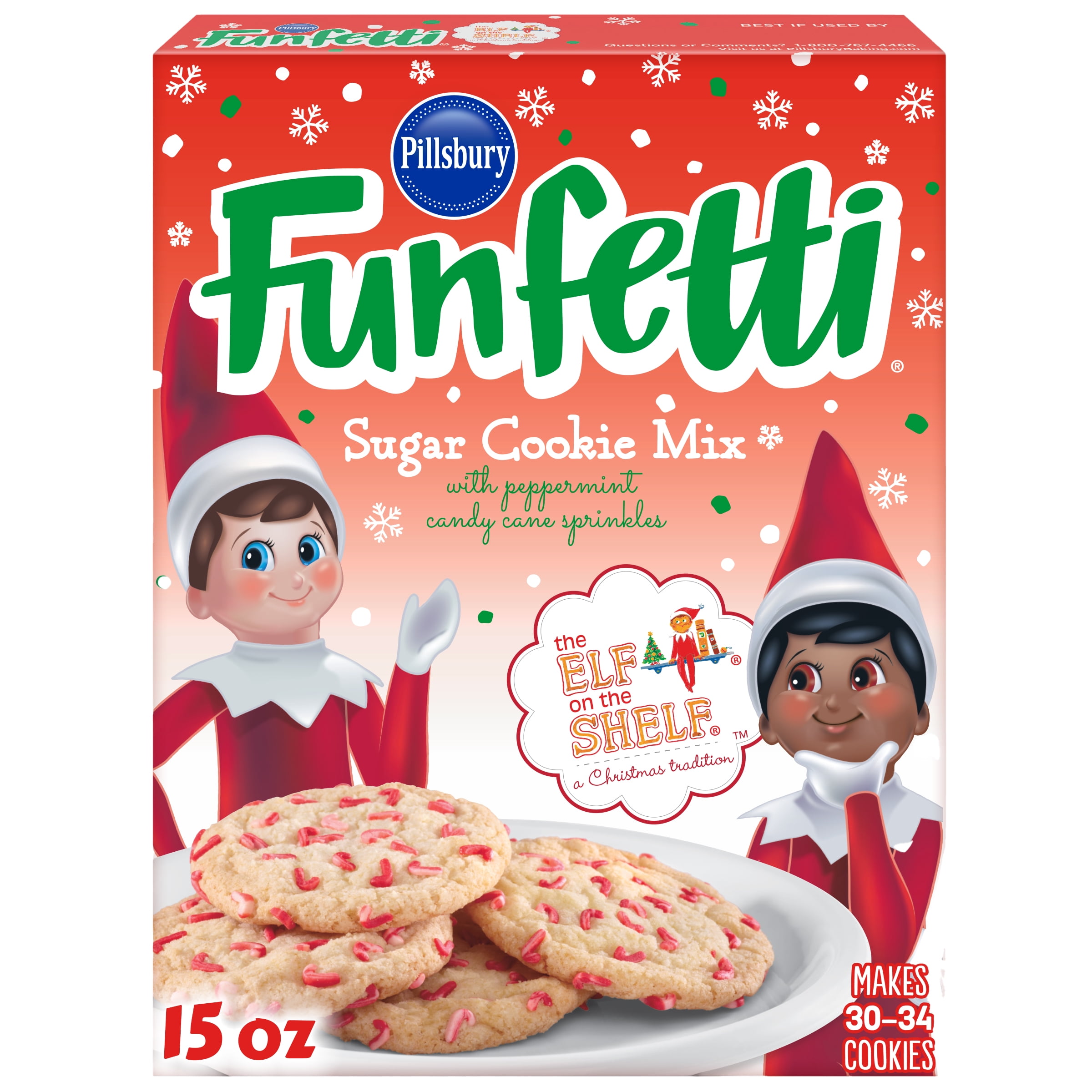 Pillsbury Funfetti The Elf on the Shelf® Sugar Cookie Mix with