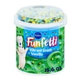 thumbnail image 1 of Pillsbury Funfetti Vibrant Green Vanilla Frosting, 15.6 oz Tub, 1 of 6