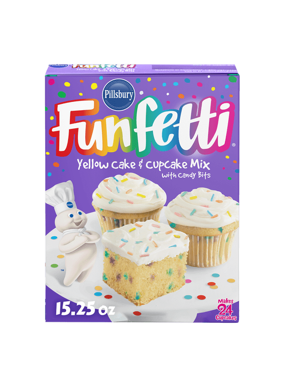 Funfetti Box Cake Mixes in Easy to Make - Walmart.com