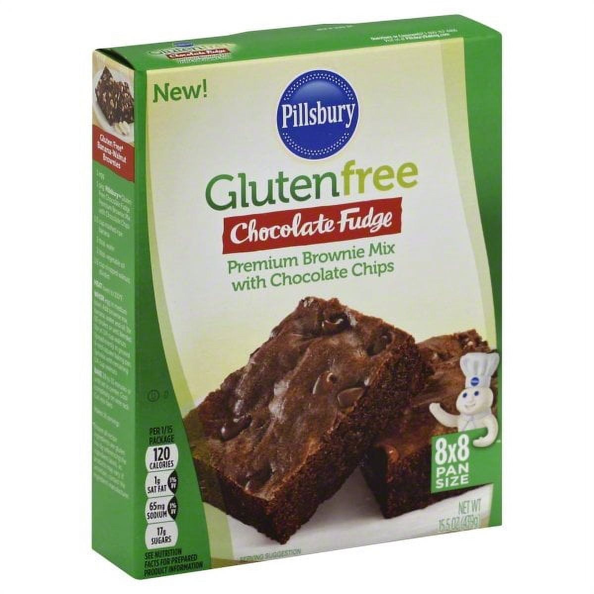 Pillsbury Gluten Free Chocolate Fudge Brownie Mix, 15.5-Ounce