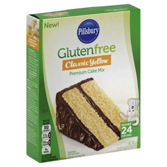 Pillsbury Gluten Free Classic Yellow Cake Mix, 17-Ounce