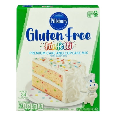Pillsbury Gluten Free Funfetti Cake & Cupcake Mix - 17.00 oz