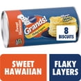 thumbnail image 1 of Pillsbury Grands! Flaky Layers Biscuits, Sweet Hawaiian, 8 Count, 16.3 oz, 1 of 12