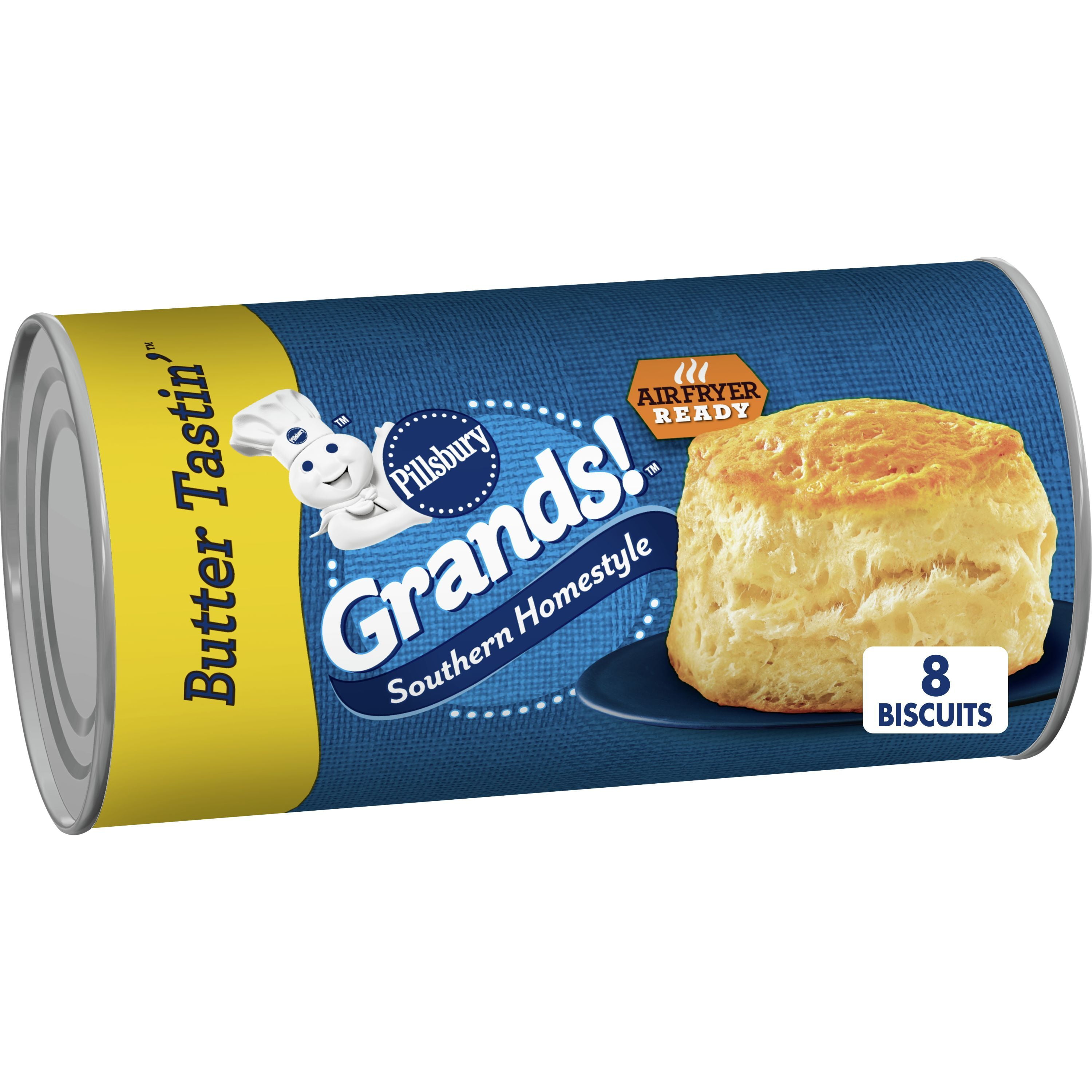 Pillsbury Grands! Southern Homestyle Butter Tastin' Biscuit Dough, 8 ct., 16.3 oz.
