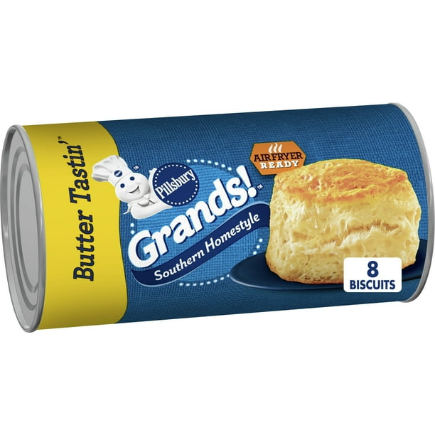 Pillsbury Grands! Southern Homestyle Butter Tastin' Biscuit Dough, 8 ct