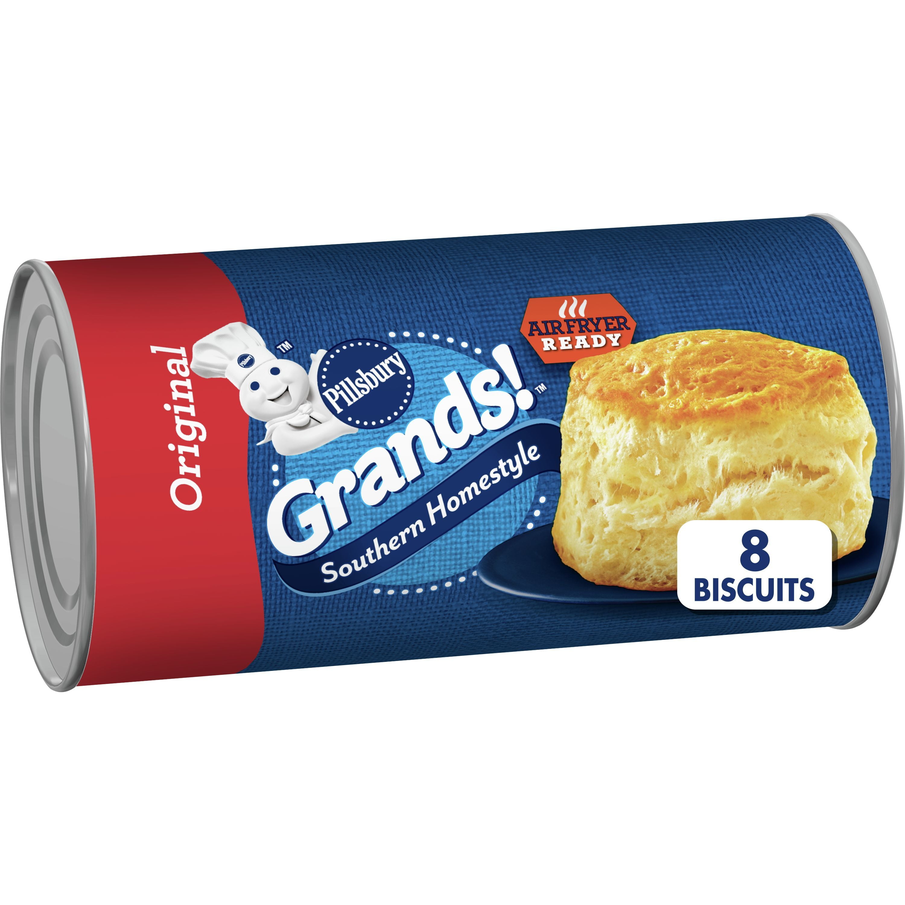 Pillsbury Grands! Southern Homestyle Refrigerated Biscuits, Original, 8