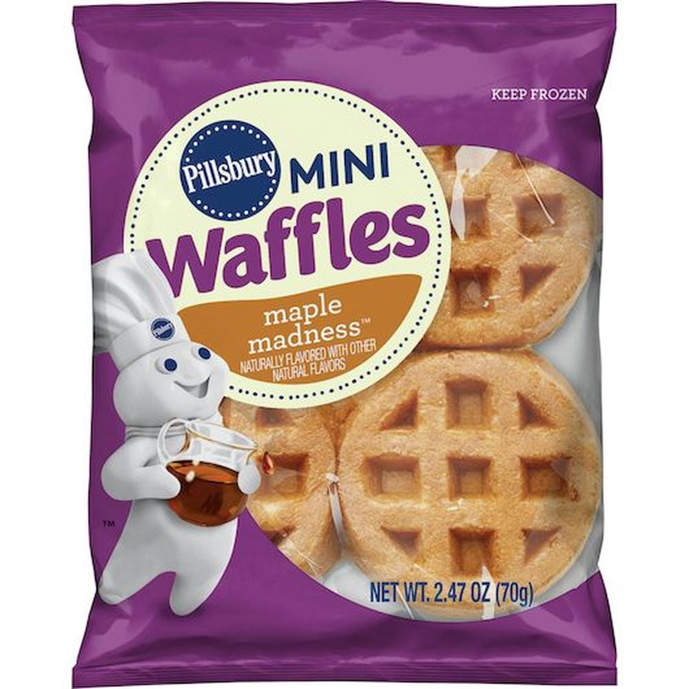 Fluffy Mini Waffles - MJ and Hungryman