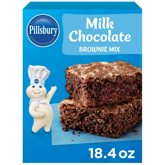 Pillsbury Milk Chocolate Brownie Mix - 18.4 oz (Pack of 2)