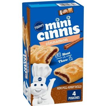 Pillsbury Mini Cinnis, Pull-Apart Cinnamon Rolls, 4 Rolls, 9.16 oz