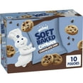 thumbnail image 1 of Pillsbury Mini Soft Baked DMF15 Cookies, Chocolate Chip, Snack Bags, 10 ct, 1 of 3