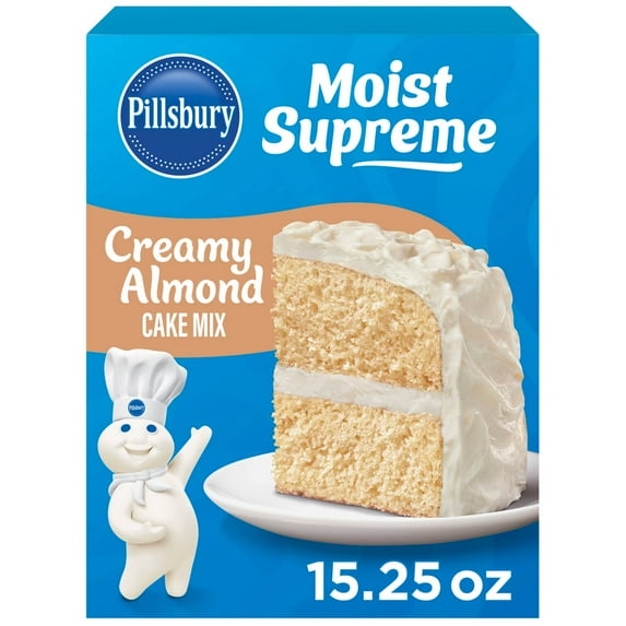 Pillsbury Moist Supreme Creamy Almond Cake Mix 15.3 oz