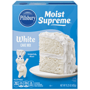 Pillsbury Moist Supreme White Cake Mix, 15.25 Oz Box