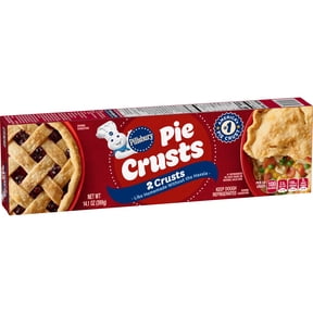 Pillsbury Premade Refrigerated Pie Crust, Two Pie Crusts, 14.1 oz