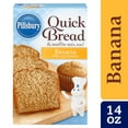 thumbnail image 1 of Pillsbury Quick Bread Banana Bread and Muffin Mix, 14 Oz Box, 1 of 6