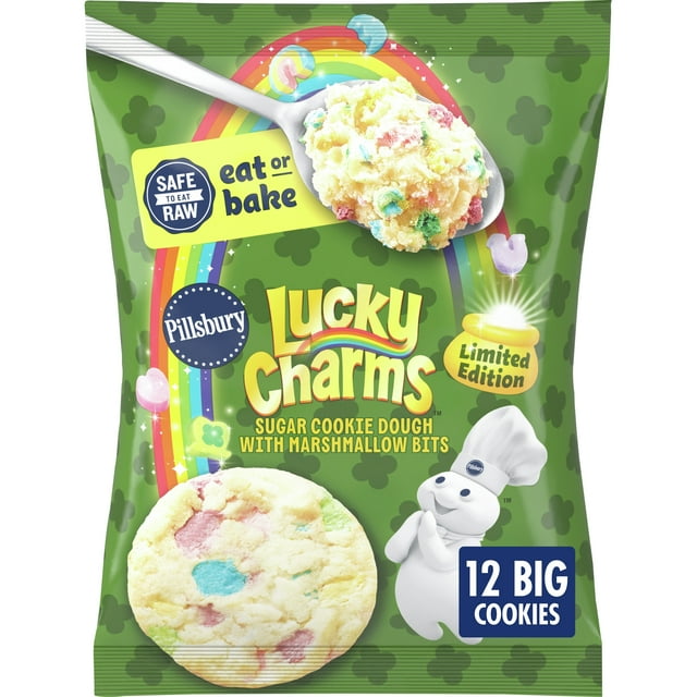 Pillsbury Ready to Bake! Cookie Dough, Limited Edition Lucky Charms