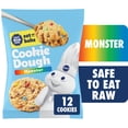 thumbnail image 1 of Pillsbury Ready to Bake Monster Refrigerated Cookie Dough, 12 Big Cookies, 16 oz, 1 of 15