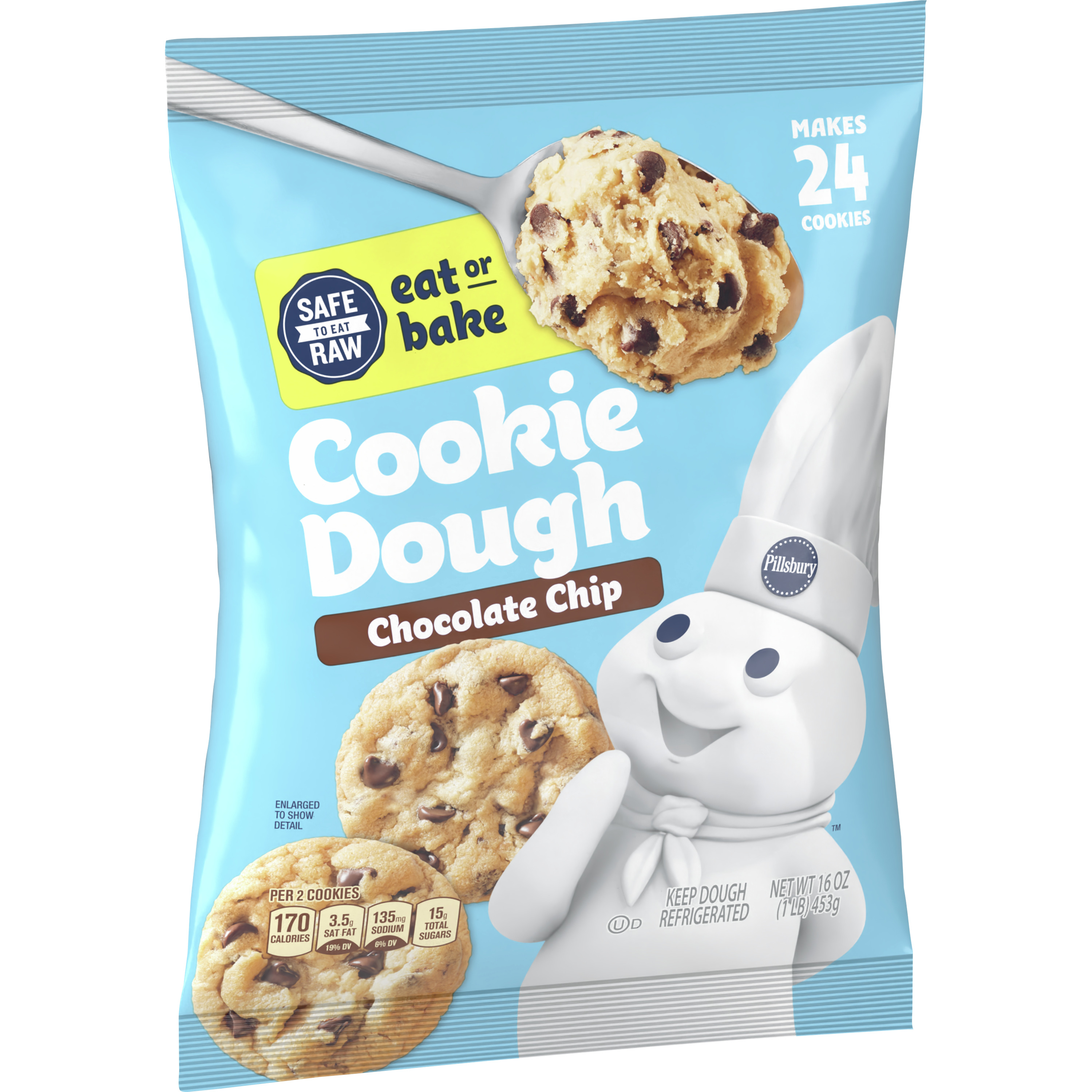 Nestle Toll House Chocolate Chip Cookie Dough, 16.5 oz