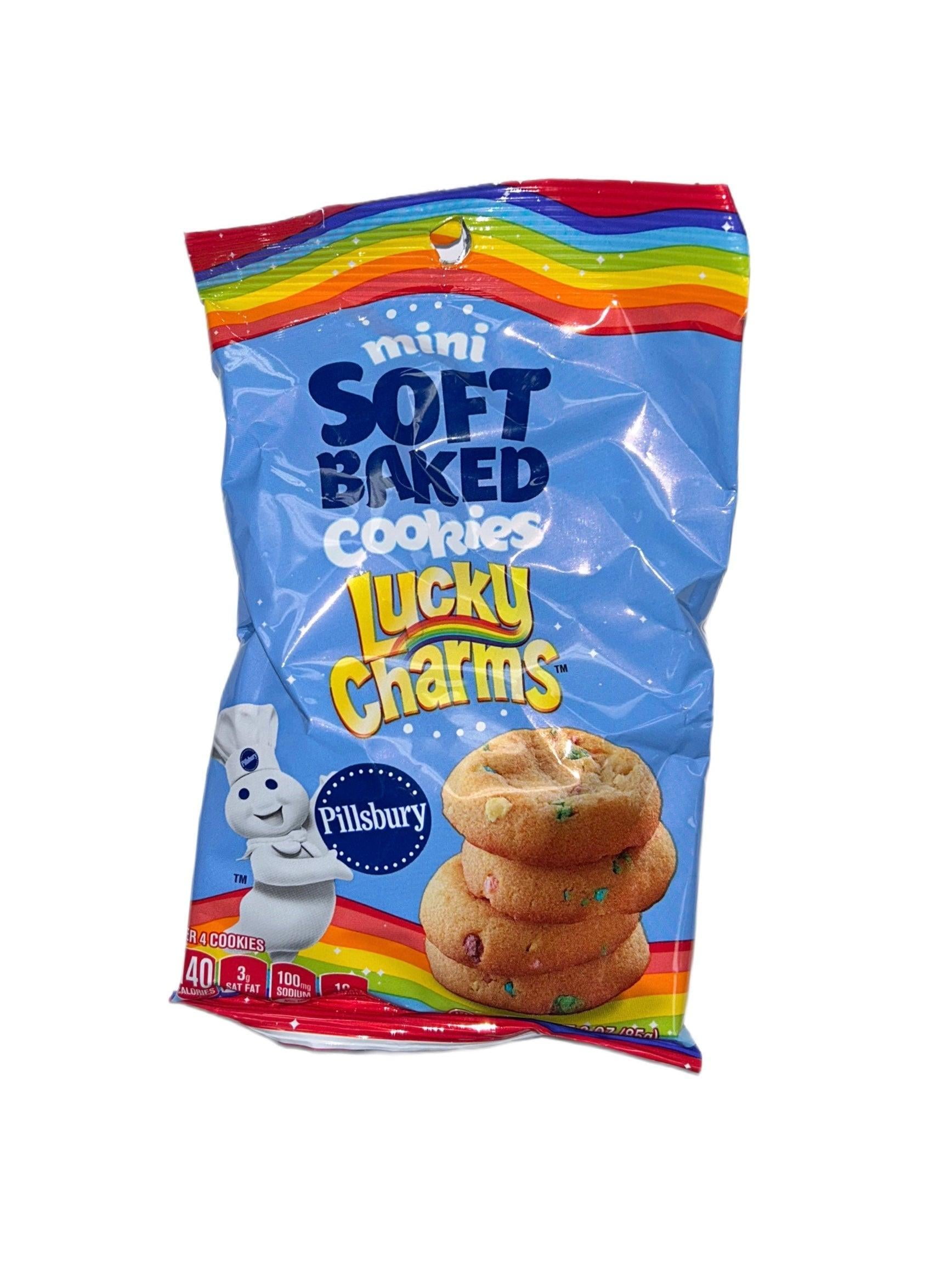 Pillsbury Soft Baked Snack Cookies - Lucky Charms Flavor, 3 oz Bag