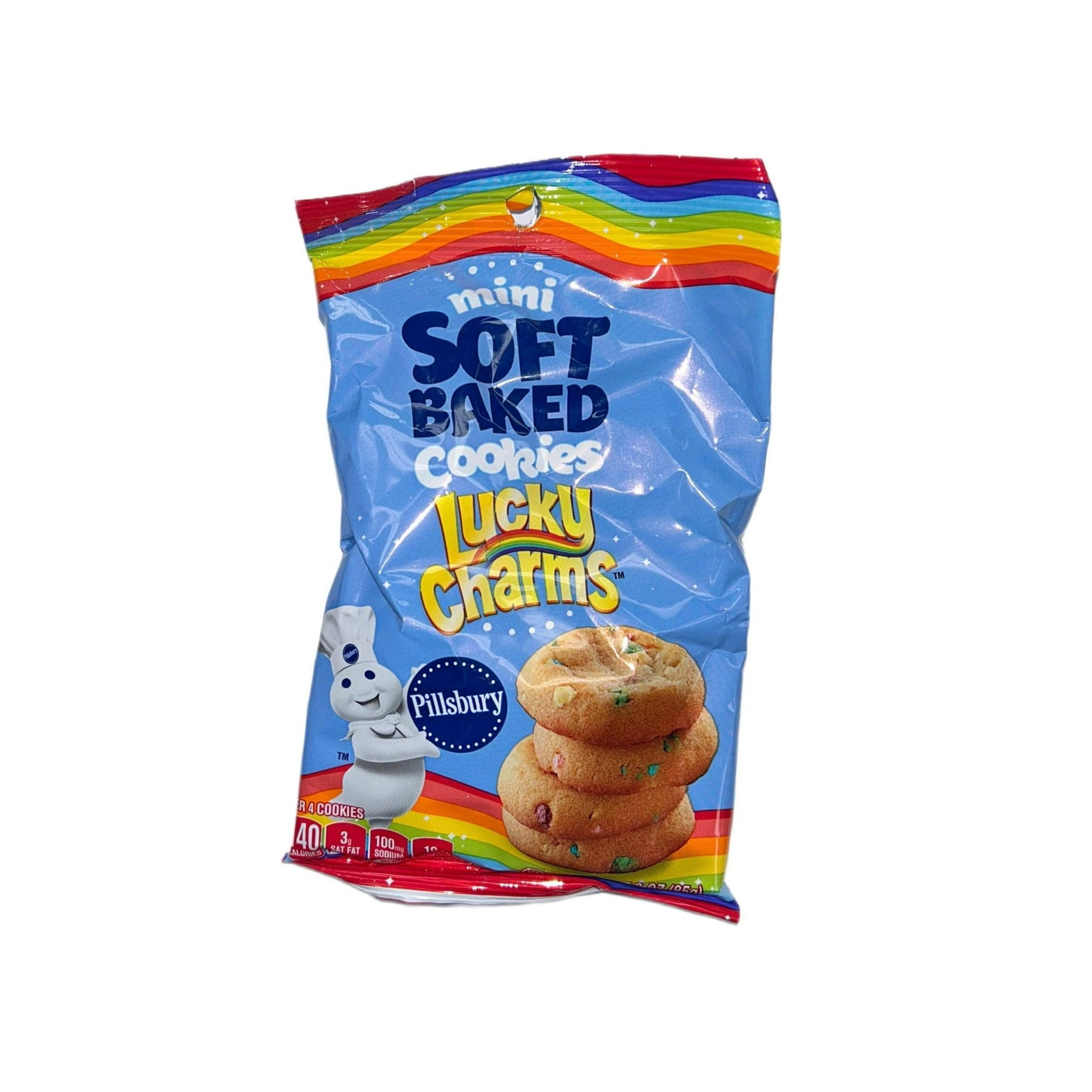 PILLSBURY MINI COOKIES LUCKY CHARMS 6/3oz