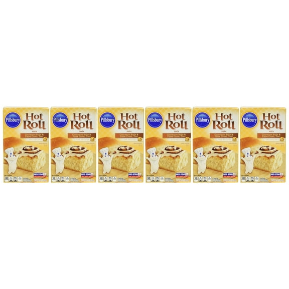 Pillsbury Specialty Mix Hot Roll, 16-Ounce Boxes , 1 Pound (Pack Of 6) Packaging May Vary