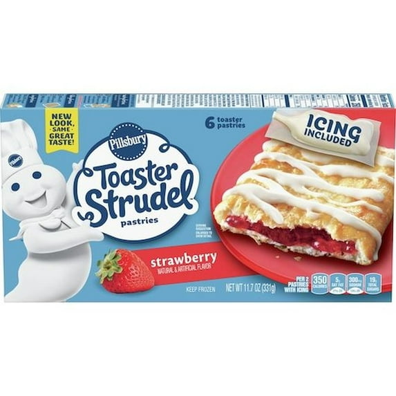 Pillsbury Strawberry Toaster Strudel, 11.7 Ounce -- 12 per case