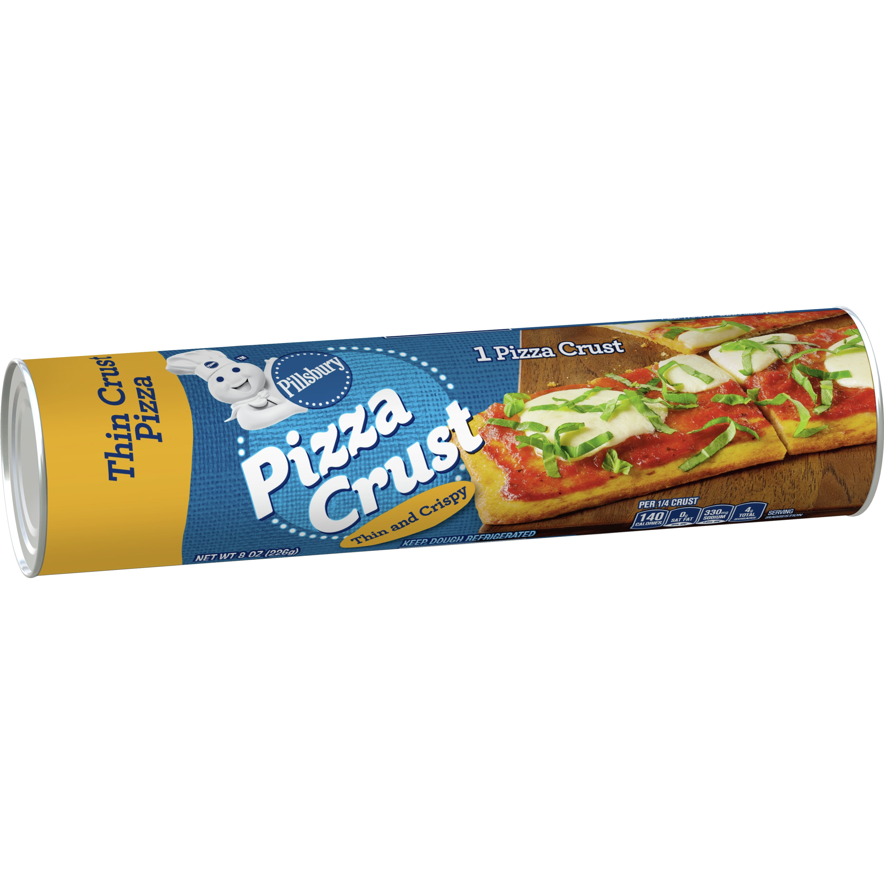 Pillsbury Thin and Crispy Pizza Crust Dough, Refrigerated Canned Dough