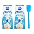 thumbnail image 1 of Pillsbury Vanilla Flavored Ready-to-Use Frosting Bag, 16 Oz Bag (2 pack) and 8in Silicone Spatula (Color Varies), 1 of 5