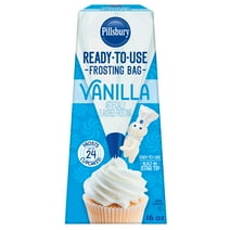 Pillsbury Vanilla Flavored Ready-to-Use Frosting Bag, 16 Oz Bag