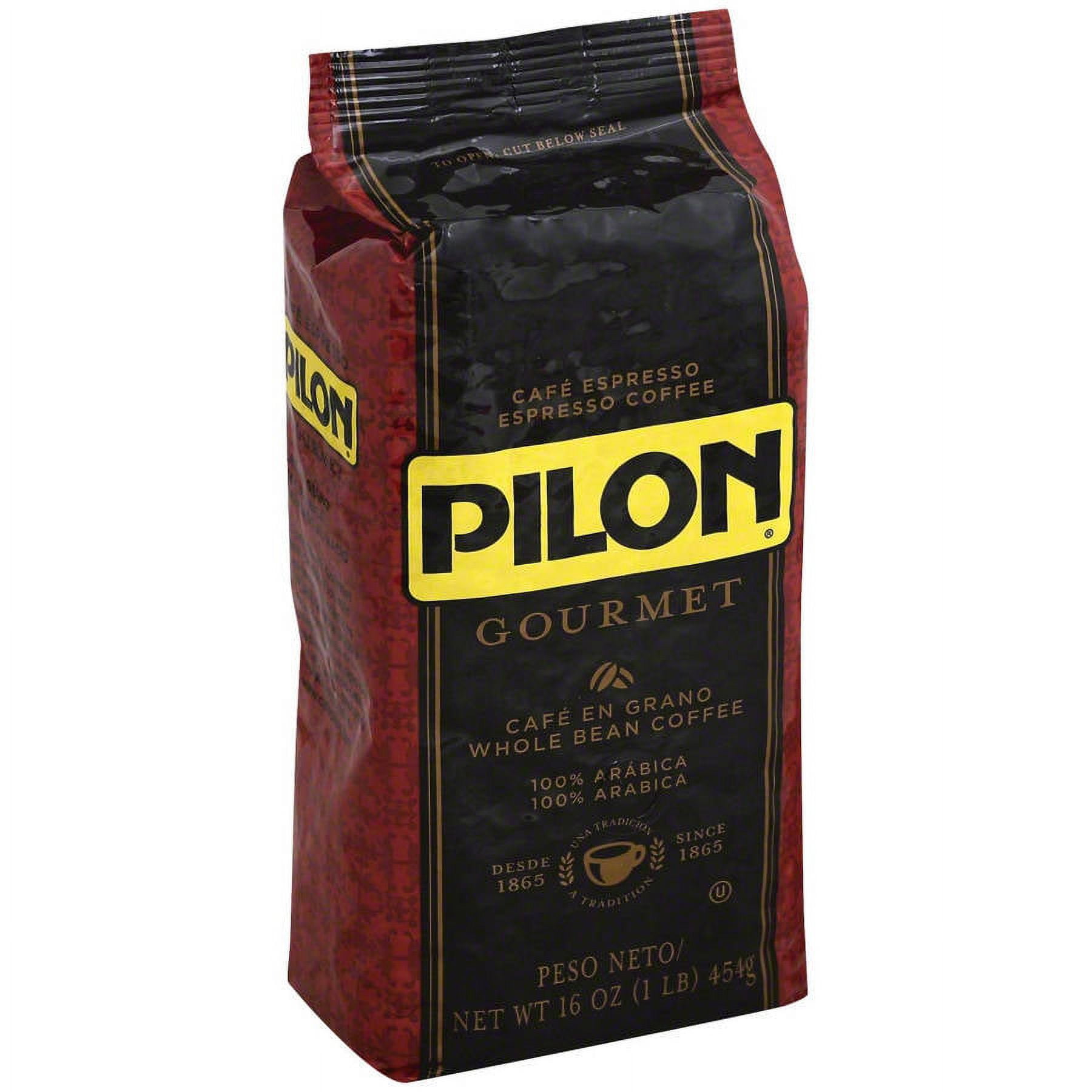 Pilon Gourmet Whole Bean Coffee, 16 oz, (Pack of 8) - Walmart.com
