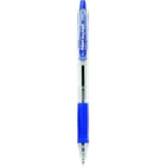 Pilot 0.7 mm. Fine Tip Easy Touch Retractable Ballpoint Pen - Blue, Pack 12