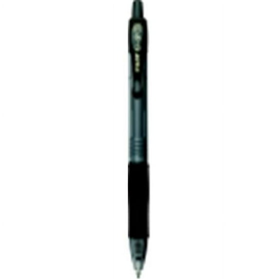 Pilot 1 mm. Bold Tip G-2 Retractable Gel Ink Rollerball Pen - Black, Pack 12