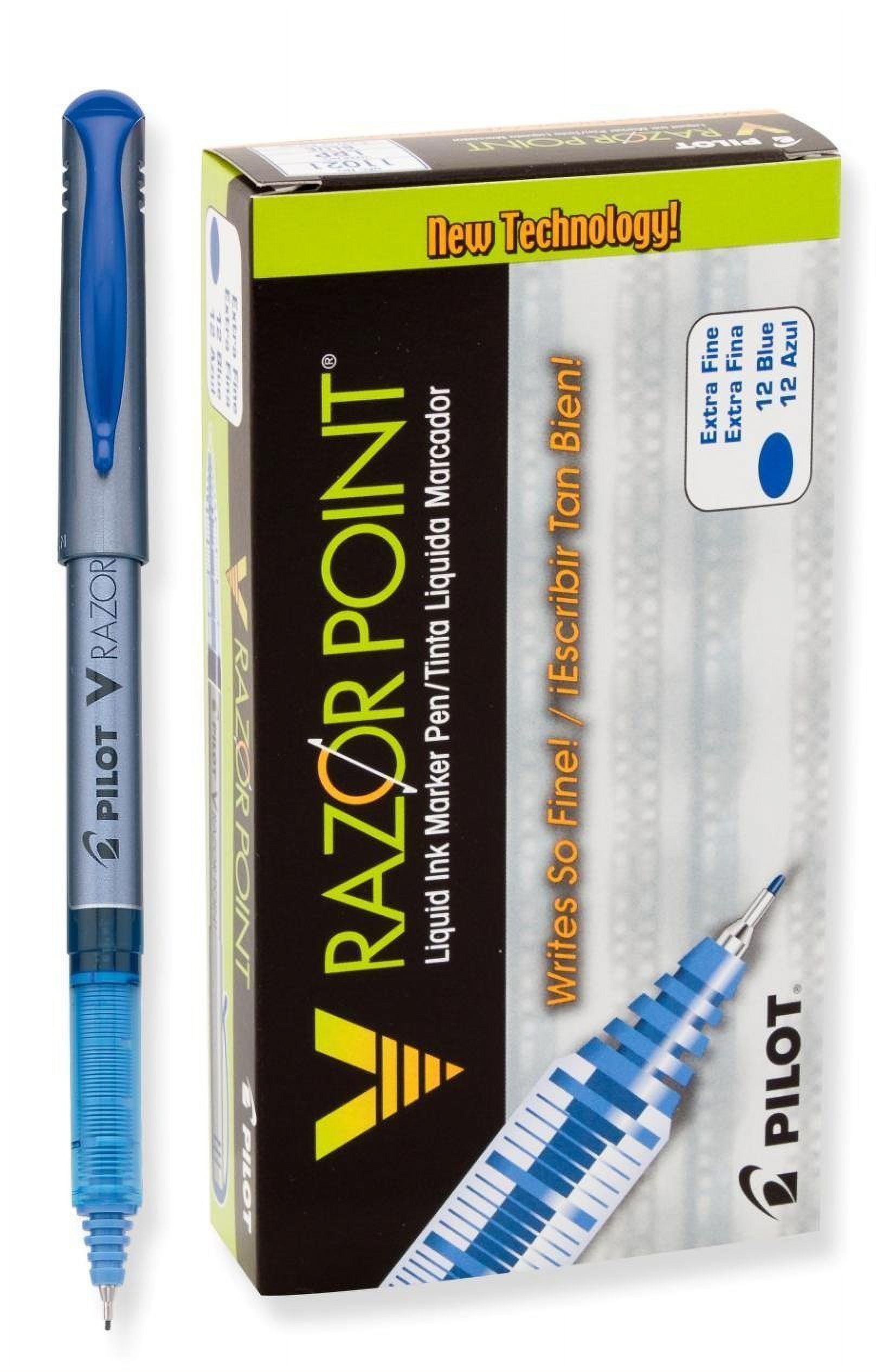 Pilot 11021 Liquid Ink Rollerball Pen, Extra-Fine Point, Be Ink